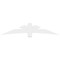 Ekena Millwork Alberta Architectural Grade PVC Gable Bracket, 84"W x 17 1/2"H x 2"D x 6"F, 5/12 Pitch GBP084X18X0206ALB00 - alternate 4